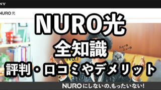 NURO光の評判【セキュリティのやばい危険性や悪い口コミ・デメリットを解説】