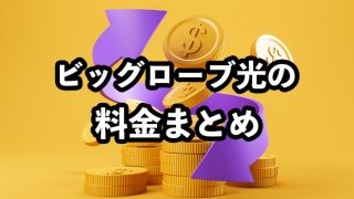 ビッグローブ光の料金まとめ【高いと感じたときは？】