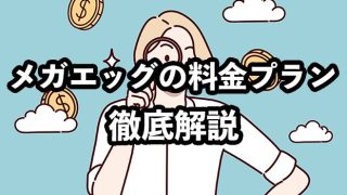 メガエッグの料金は高い？【新プランや料金を安くする方法を解説】