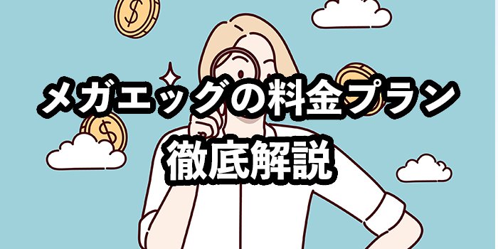 メガエッグの料金は高い？【新プランや料金を安くする方法を解説】