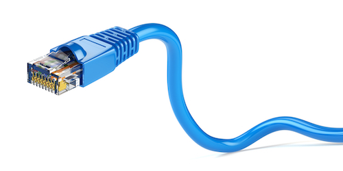 ポケット型WiFiの有線接続方法①LANケーブルを使う